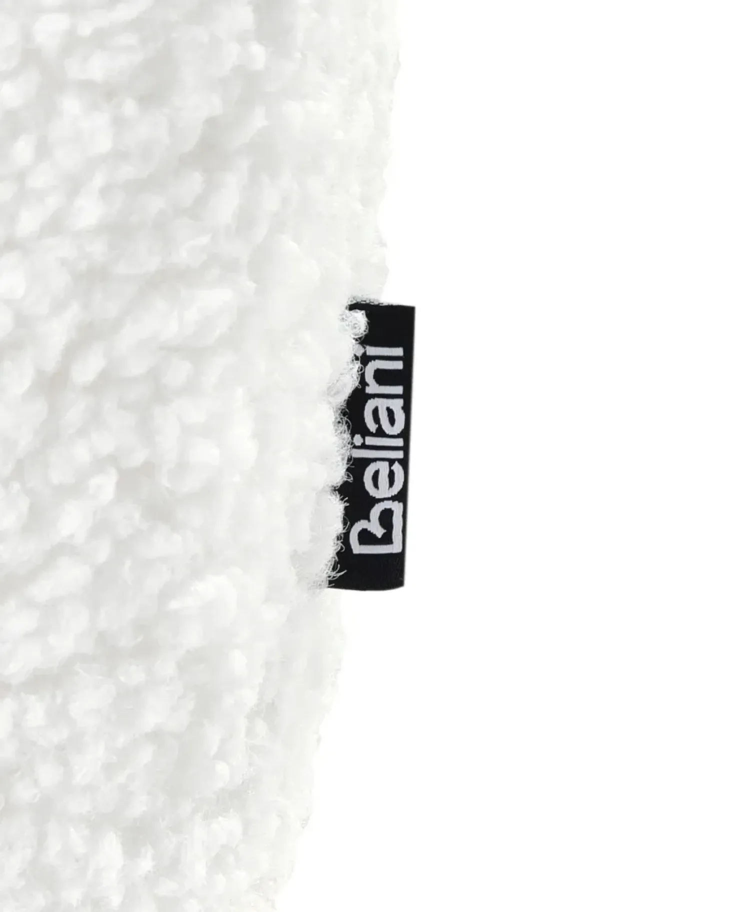 Sæt med 2 spisebordsstole CASMALIA Boucle Cremehvid