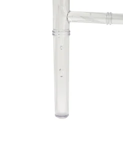 Sæt med 2 spisebordsstole CLARION Transparent