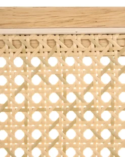Sæt med 2 spisebordsstole CORDOVA Rattan Lysebrun