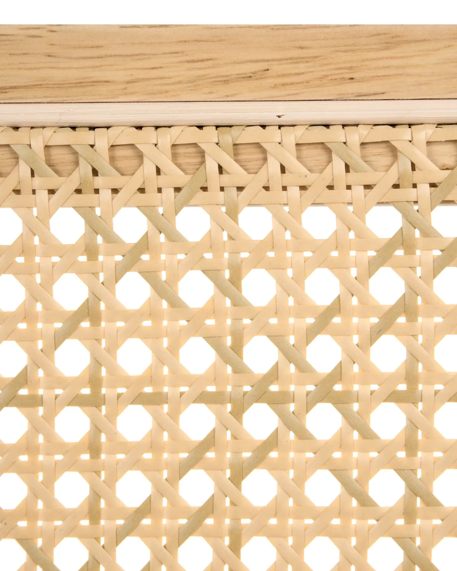 Sæt med 2 spisebordsstole CORDOVA Rattan Lysebrun