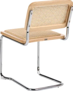 Sæt med 2 spisebordsstole CORDOVA Rattan Lysebrun