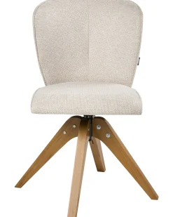 Sæt med 2 spisebordsstole COSO Lys Beige