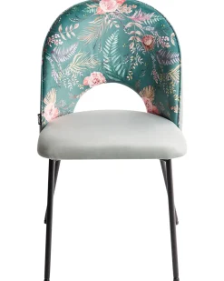 Sæt med 2 spisebordsstole COVELO Velour Mintgrøn