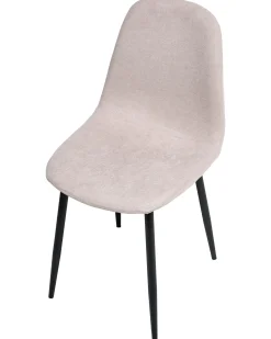 Sæt med 4 spisebordsstole CRANDALL Beige