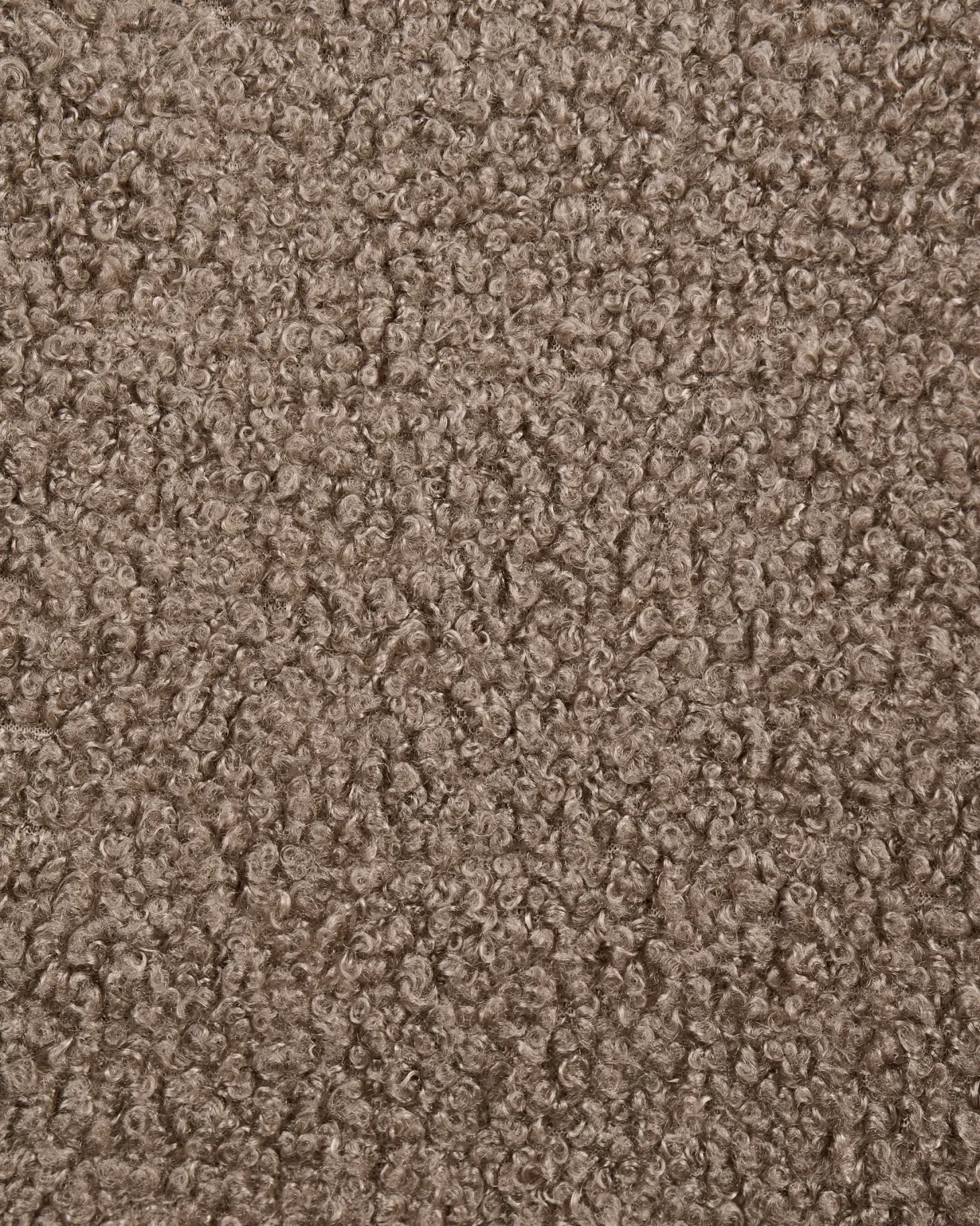 Sæt med 2 spisebordsstole DALBO Boucle Lysebrun/taupe