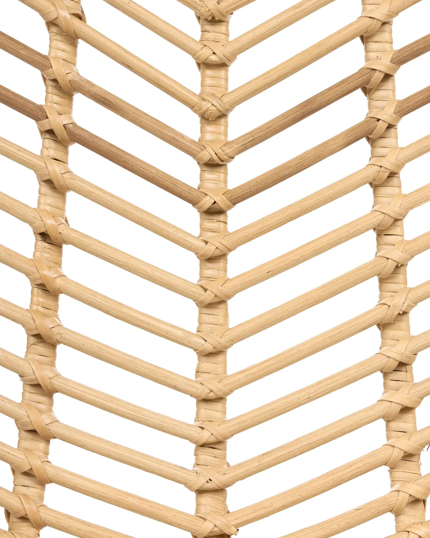 Sæt med 2 spisebordsstole DILLEY Rattan Naturlig