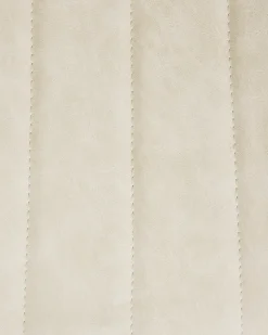 Sæt med 2 spisebordsstole DUBROVNIK Kunstlæder Lys Beige