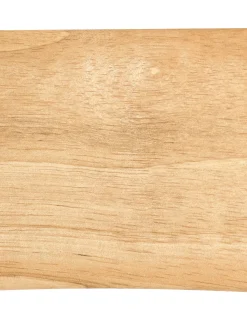 Sæt med 2 spisebordsstole EAGAN Træ Lysebrun/beige
