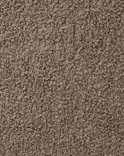 Sæt med 2 spisebordsstole ELAINE Boucle Mørkebrun/taupe