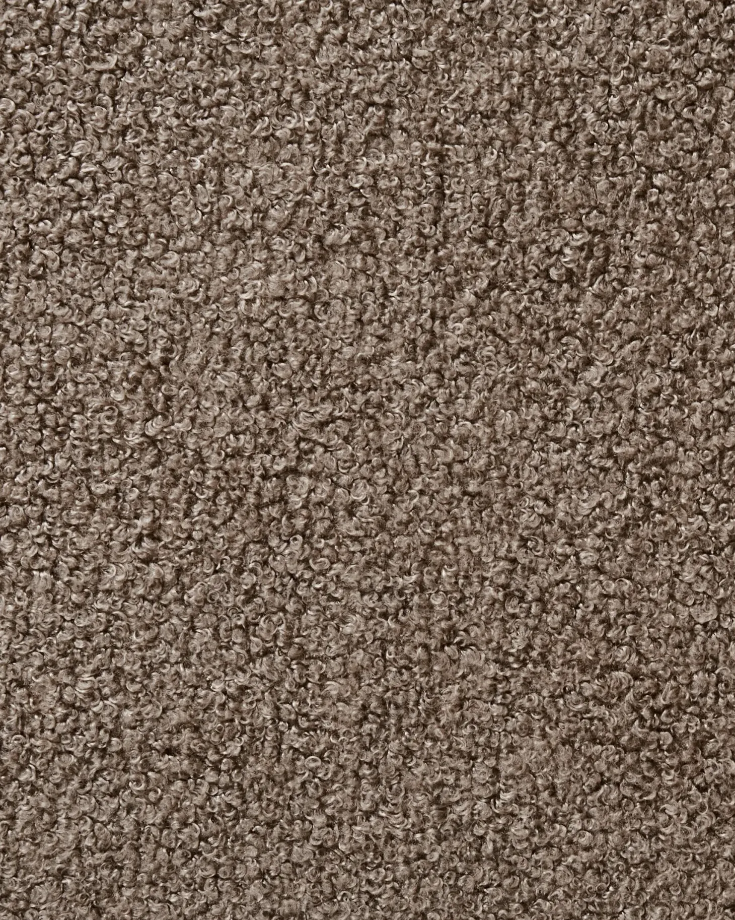 Sæt med 2 spisebordsstole ELAINE Boucle Mørkebrun/taupe