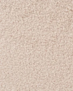 Sæt med 2 spisebordsstole ELAINE Boucle Lysebrun/beige