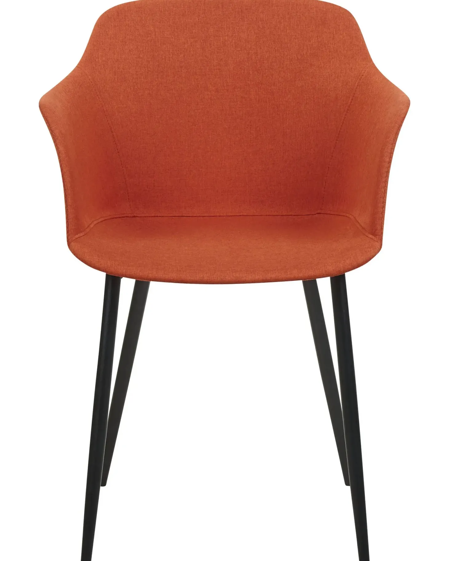Sæt med 2 spisebordsstole ELIM Orange