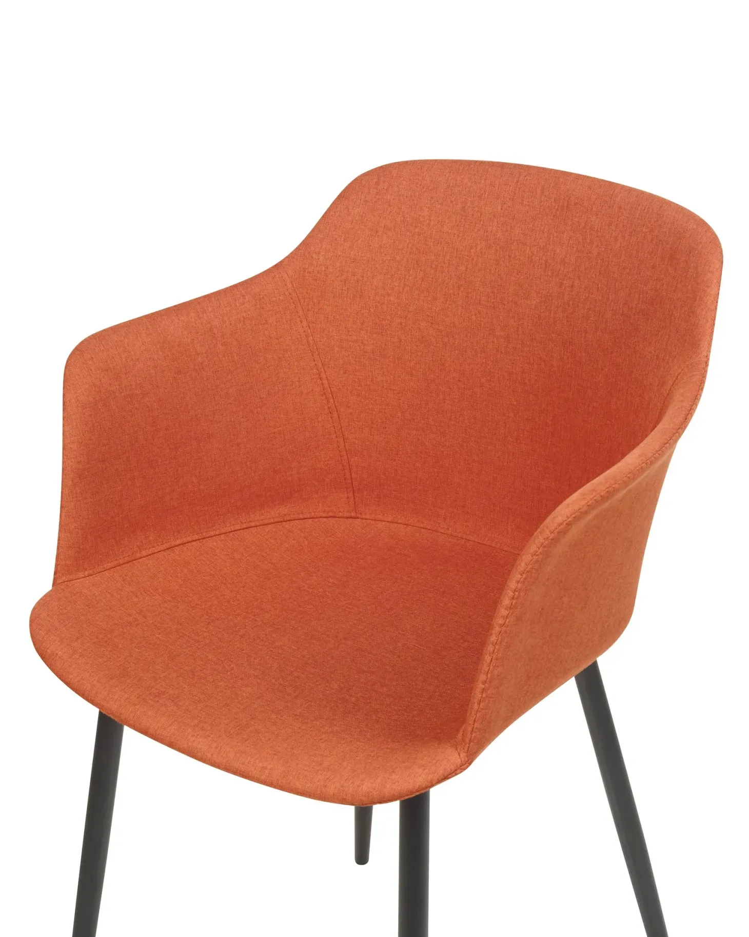 Sæt med 2 spisebordsstole ELIM Orange