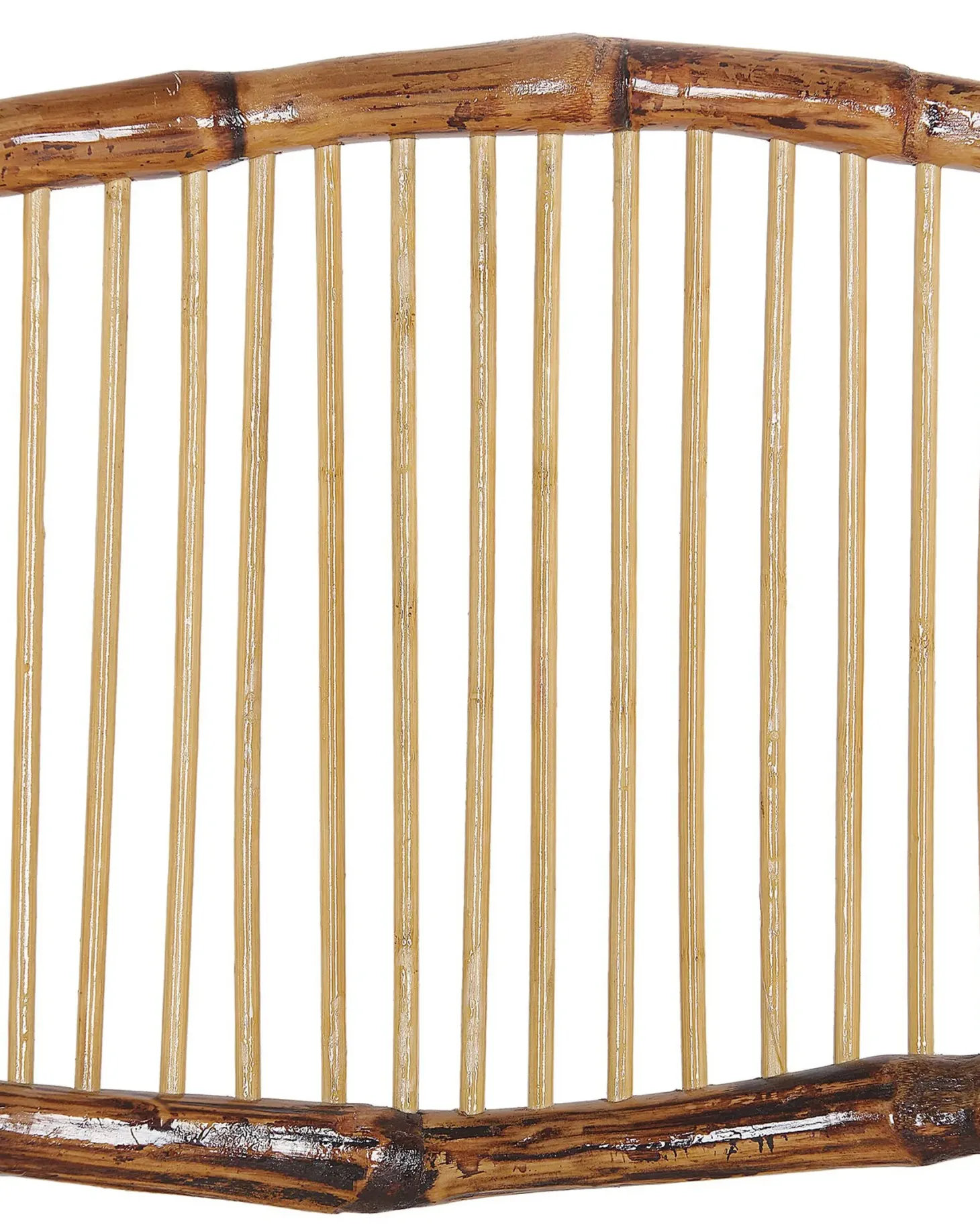 Sæt med 4 spisebordsstole Foldbar TRENTOR Bambus Naturlig