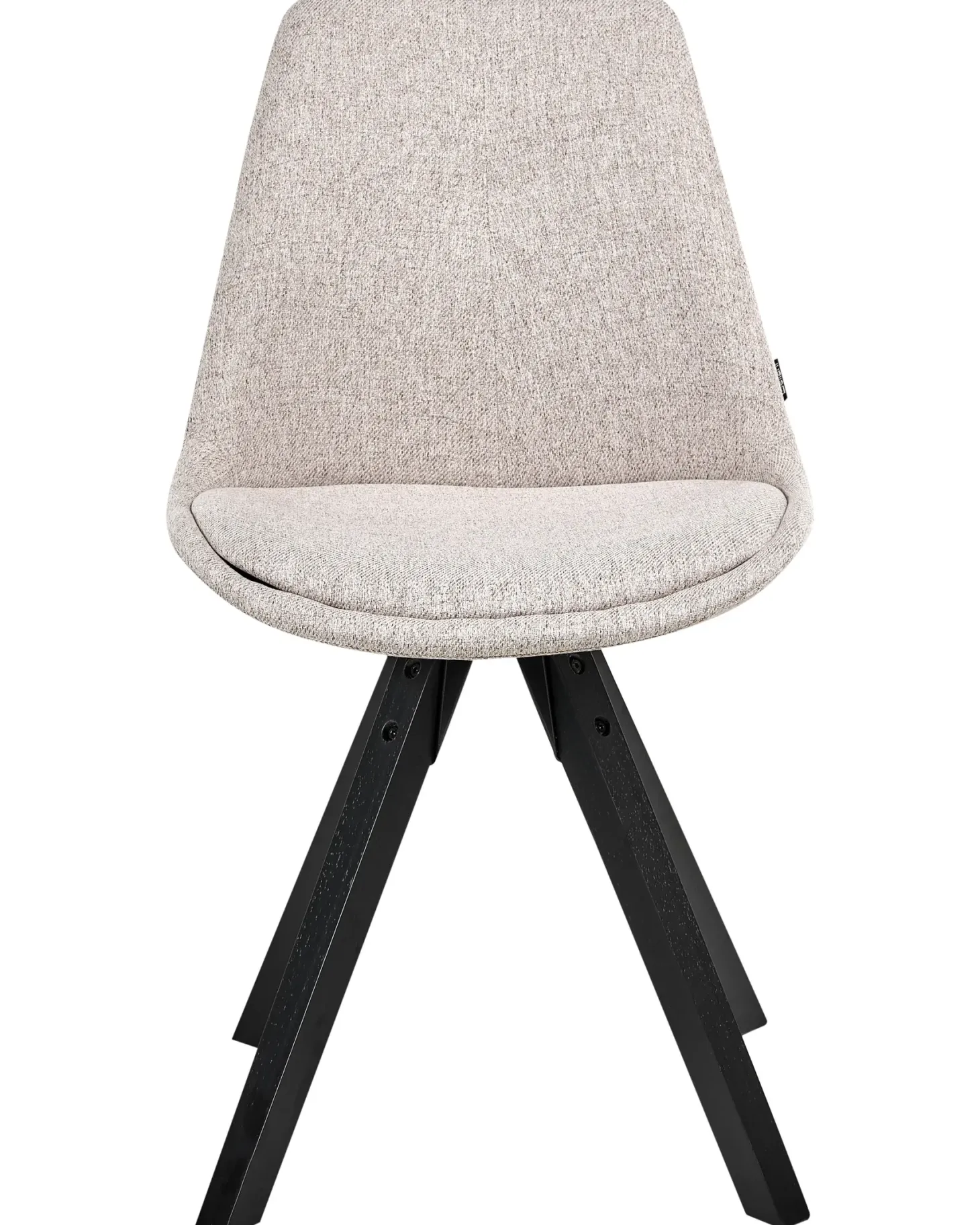 Sæt med 2 spisebordsstole HEDLEY Beige