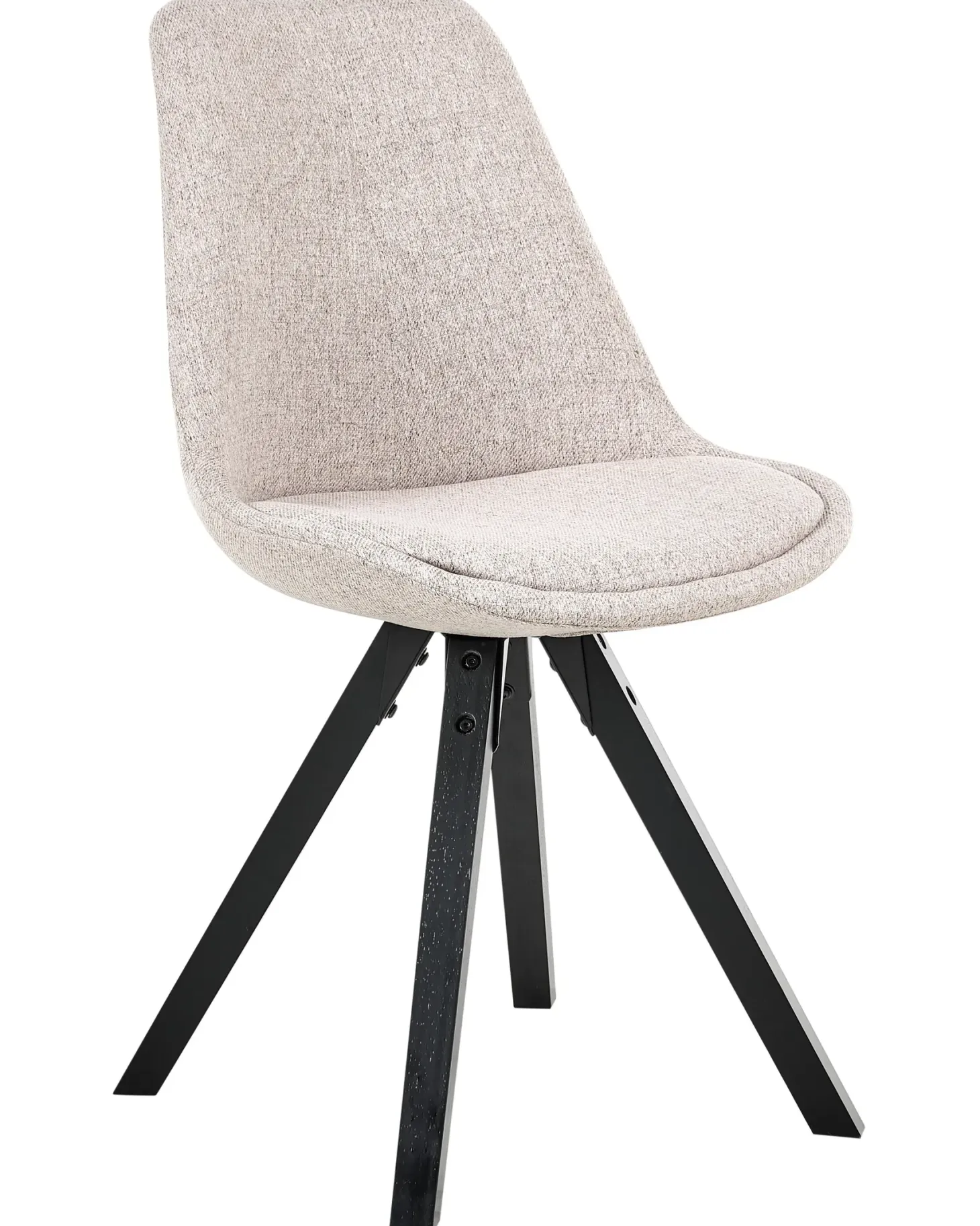 Sæt med 2 spisebordsstole HEDLEY Beige