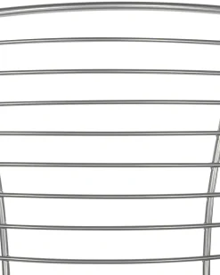 Sæt med 2 spisebordsstole HOBACK Metal Sølv