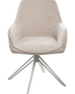 Sæt med 2 spisebordsstole JODAR Beige