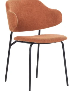 Sæt med 2 spisebordsstole KENAI Orange