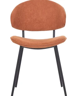 Sæt med 2 spisebordsstole KIANA Orange