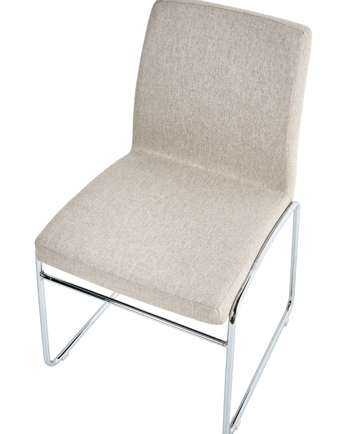 Sæt med 2 spisebordsstole LECCO Beige