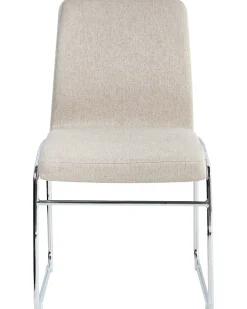 Sæt med 2 spisebordsstole LECCO Beige