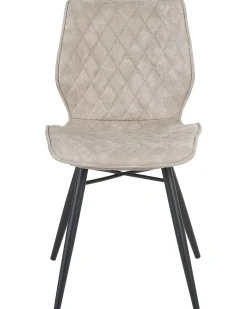Sæt med 2 spisebordsstole LISLE Beige