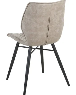 Sæt med 2 spisebordsstole LISLE Beige