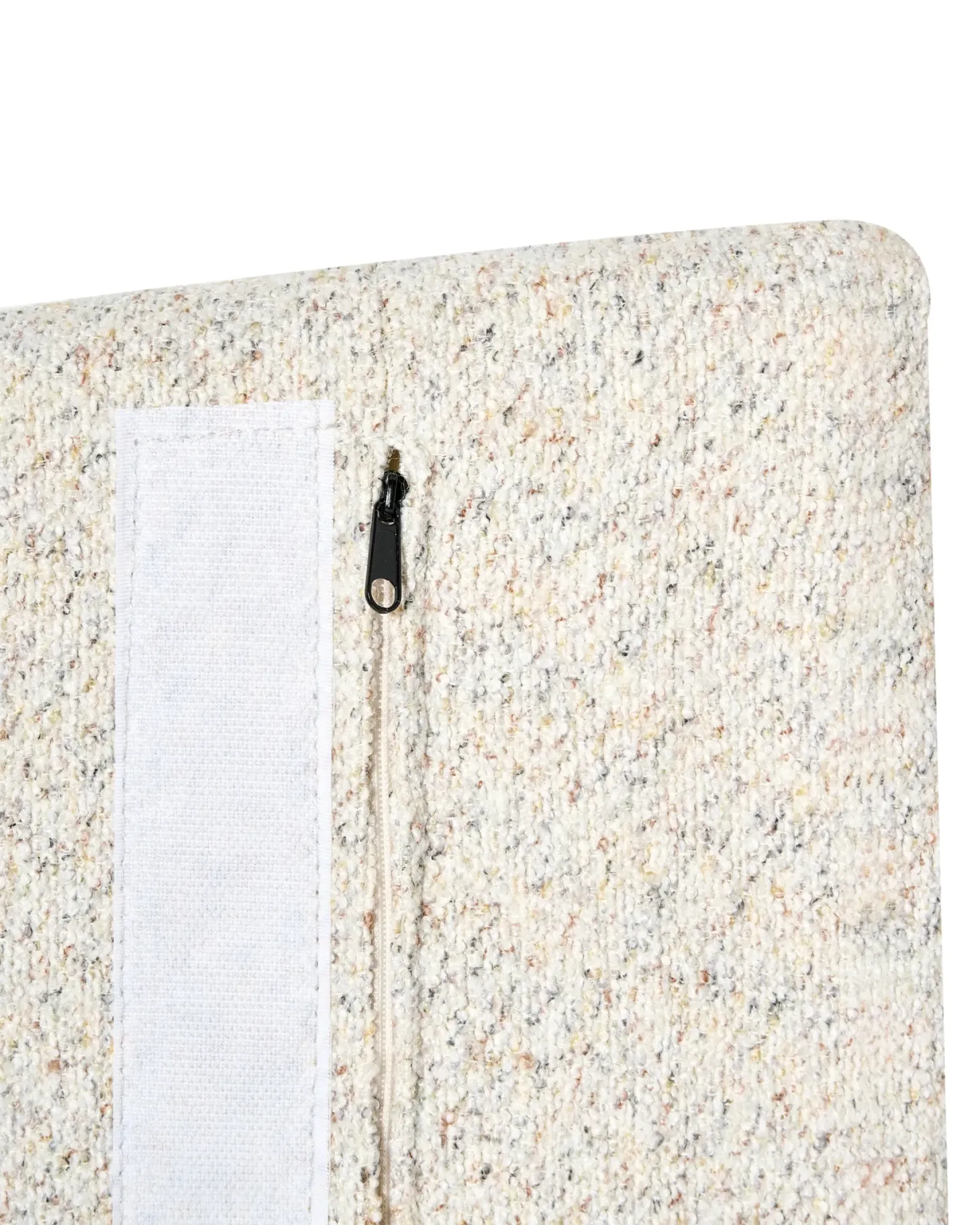 Sæt med 2 spisebordsstole LITHIA Boucle Lys Beige