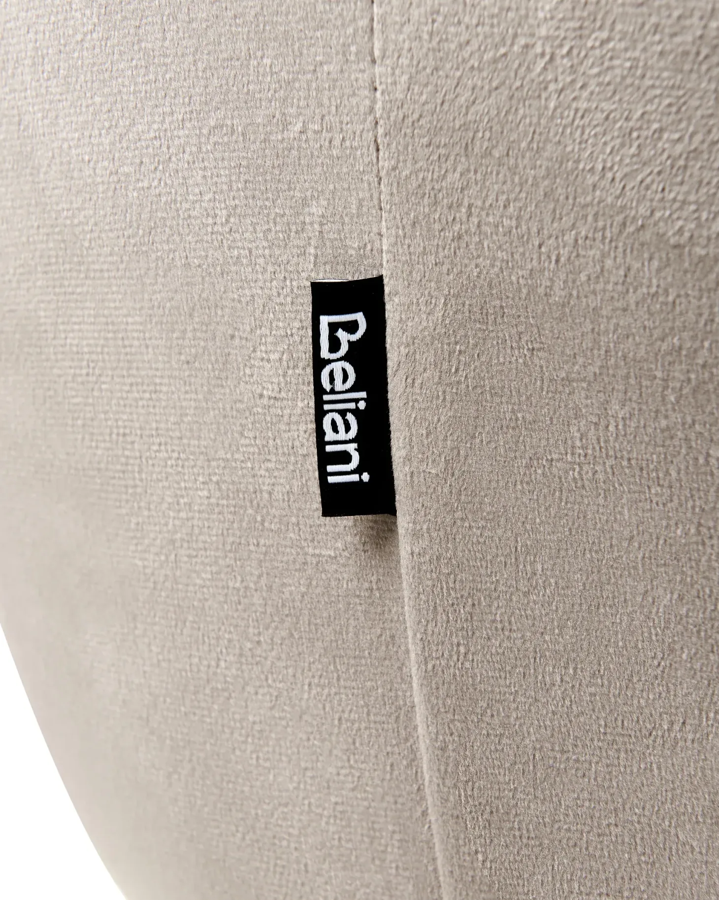 Sæt med 2 spisebordsstole LOVERNA Velour Beige
