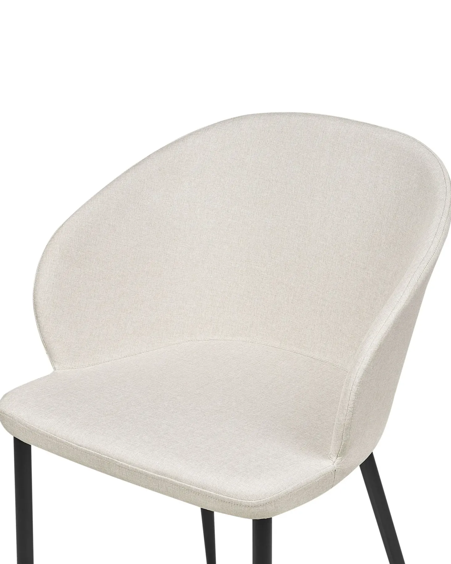 Sæt med 2 spisebordsstole MASON Lys Beige