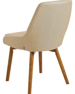 Sæt med 2 spisebordsstole MELFORT Sand Beige