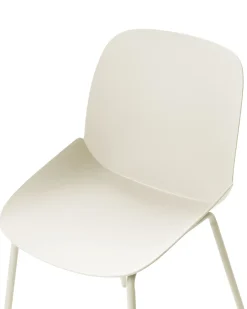Sæt med 2 spisebordsstole MILACA Beige