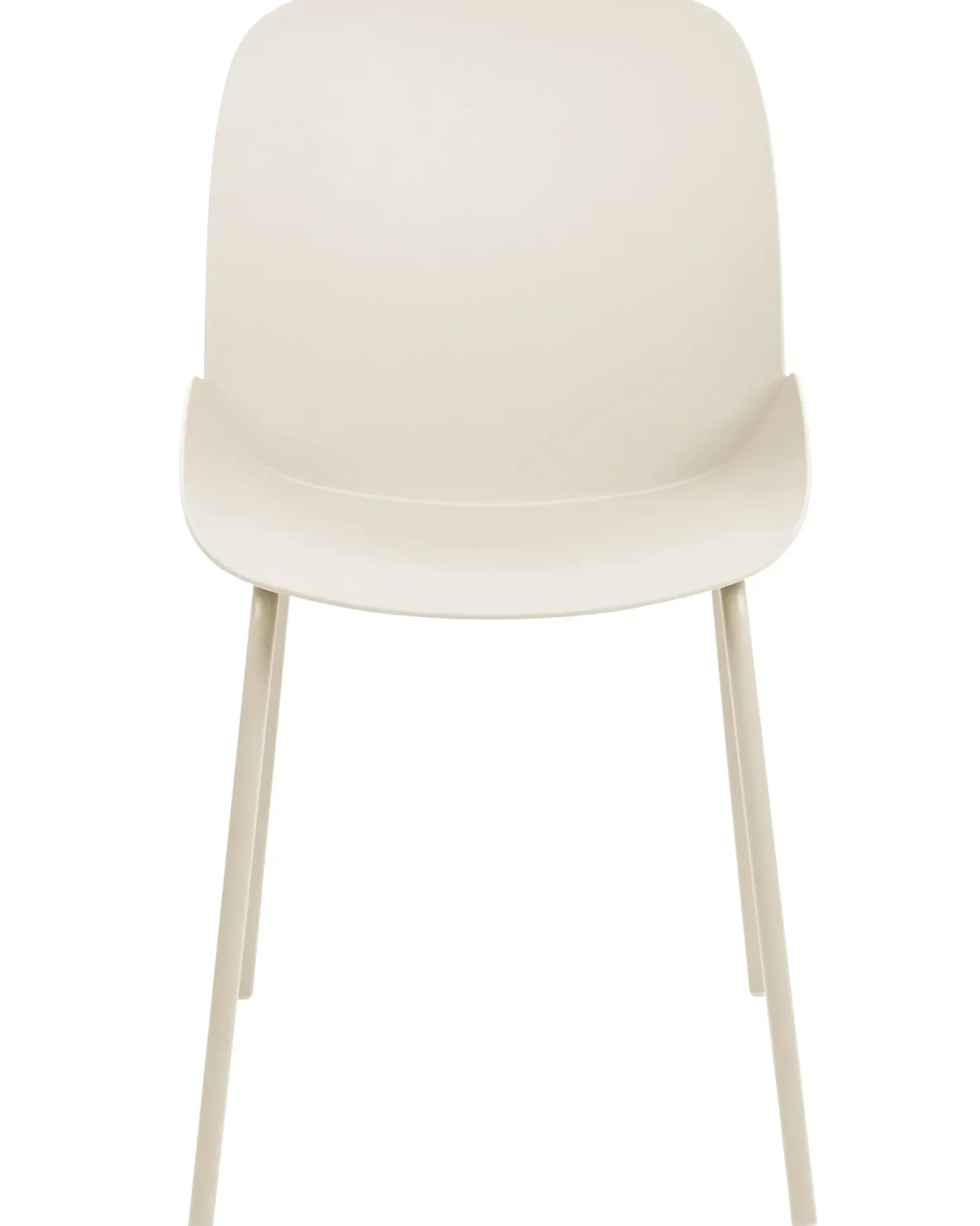 Sæt med 2 spisebordsstole MILACA Beige