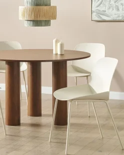 Sæt med 2 spisebordsstole MILACA Beige