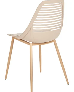 Sæt med 4 spisebordsstole MONTELLO Beige