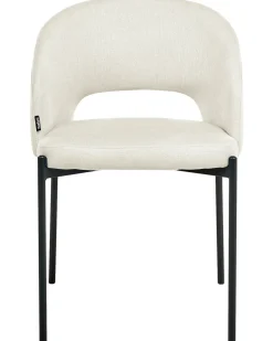 Sæt med 2 spisebordsstole PENNY Lys Beige