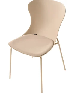 Sæt med 2 spisebordsstole PITSBURG Beige