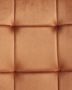 Sæt med 4 spisebordsstole POWELL Velour Orange
