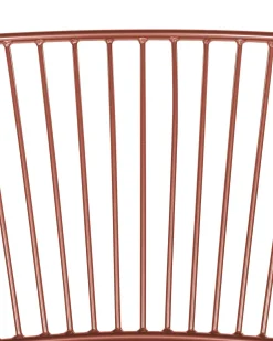 Sæt med 2 spisebordsstole RIGBY Metal Kobber