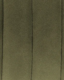 Sæt med 2 spisebordsstole SANILAC Velour Olivengrøn