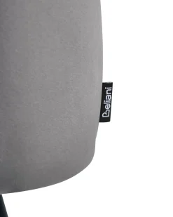 Sæt med 2 spisebordsstole SANILAC Velour Grå