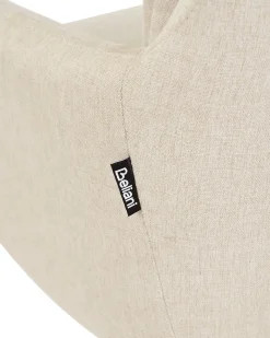 Sæt med 2 spisebordsstole SARDOAL Lys Beige