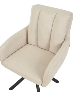 Sæt med 2 spisebordsstole SARDOAL Lys Beige