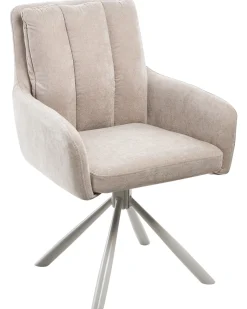 Sæt med 2 spisebordsstole SARDOAL Beige