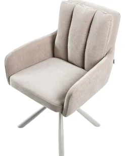 Sæt med 2 spisebordsstole SARDOAL Beige