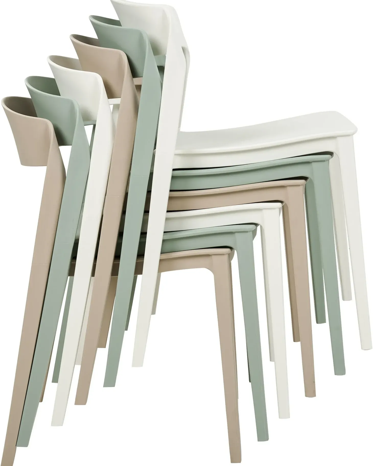Sæt med 2 spisebordsstole SOMERS Beige