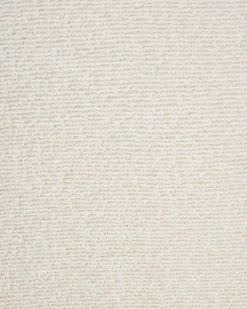 Sæt med 2 spisebordsstole SYLVANIA Boucle Cremehvid
