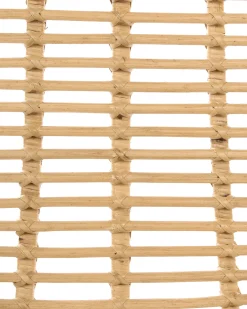 Sæt med 2 spisebordsstole TAOS Rattan Naturlig