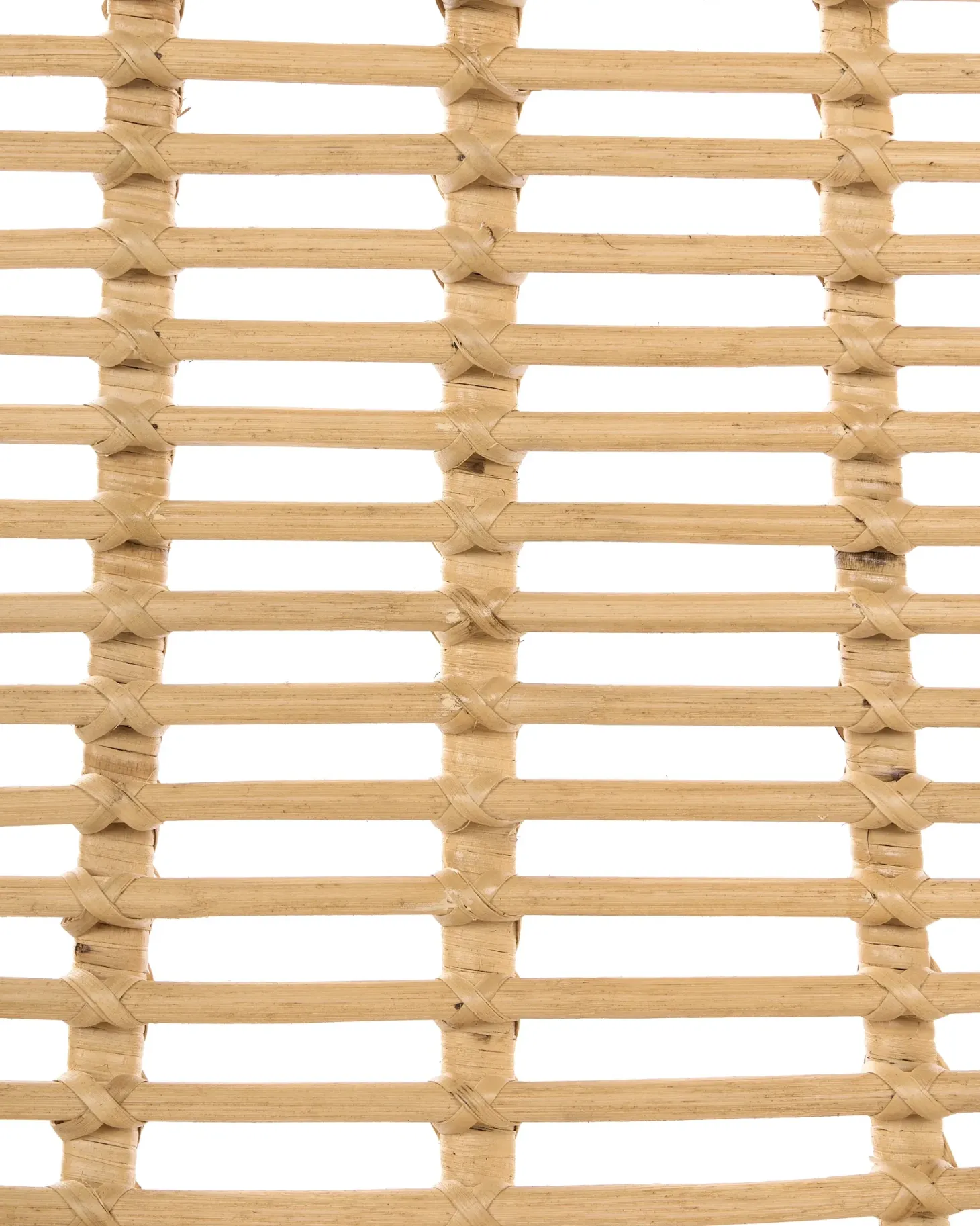 Sæt med 2 spisebordsstole TAOS Rattan Naturlig